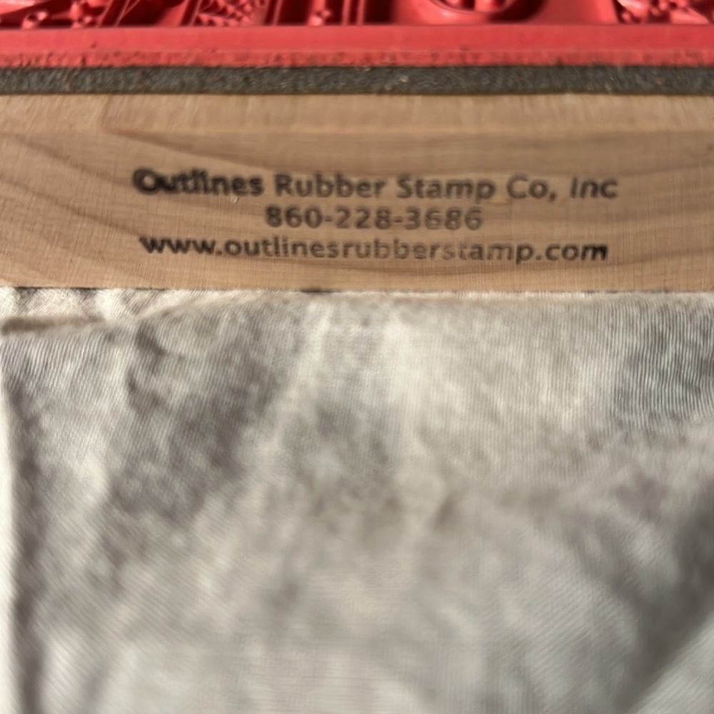 Halloween themed wooden rubber stamps - Picture 4 of 8